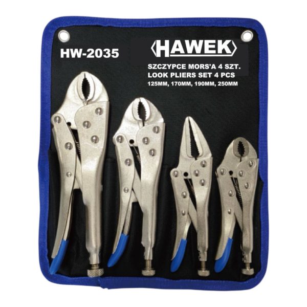 Комплект клещи чираци 4 части HAWEK
