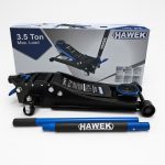 Нископрофилен крик крокодил 3,5 тона с педал 75 - 510 мм HAWEK