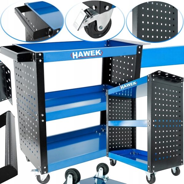 Мобилна количка за инструменти 78 x 67x 36 см 136 кг HAWEK