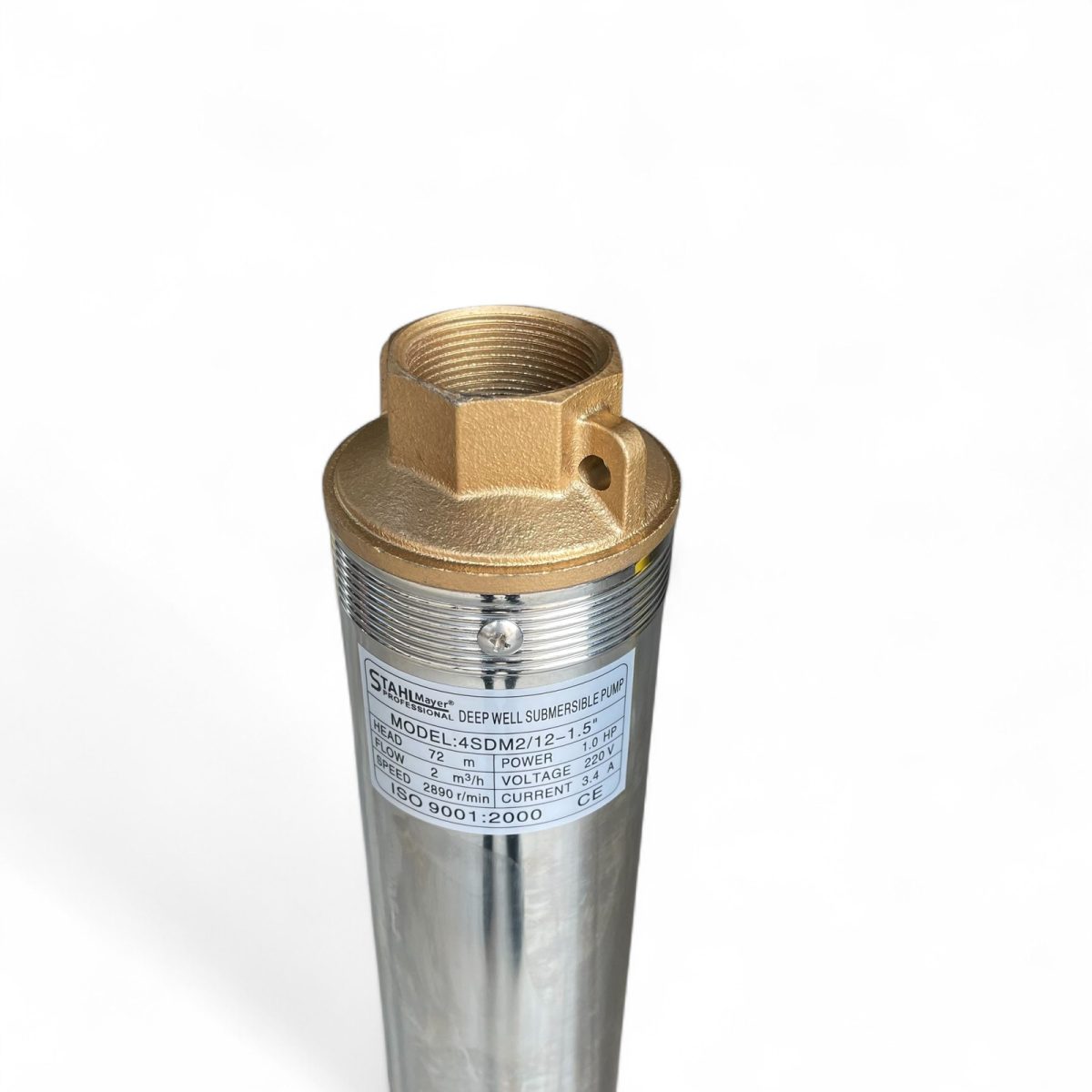 Дълбочинна сондажна помпа с турбина 1.5" STAHLMAYER - Image 4