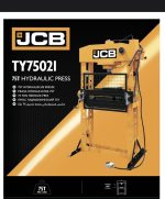 Пневмо-хидравлична преса 75 тона JCB - Image 2