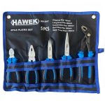 Професионален комплект клещи 5 части HAWEK - Image 2
