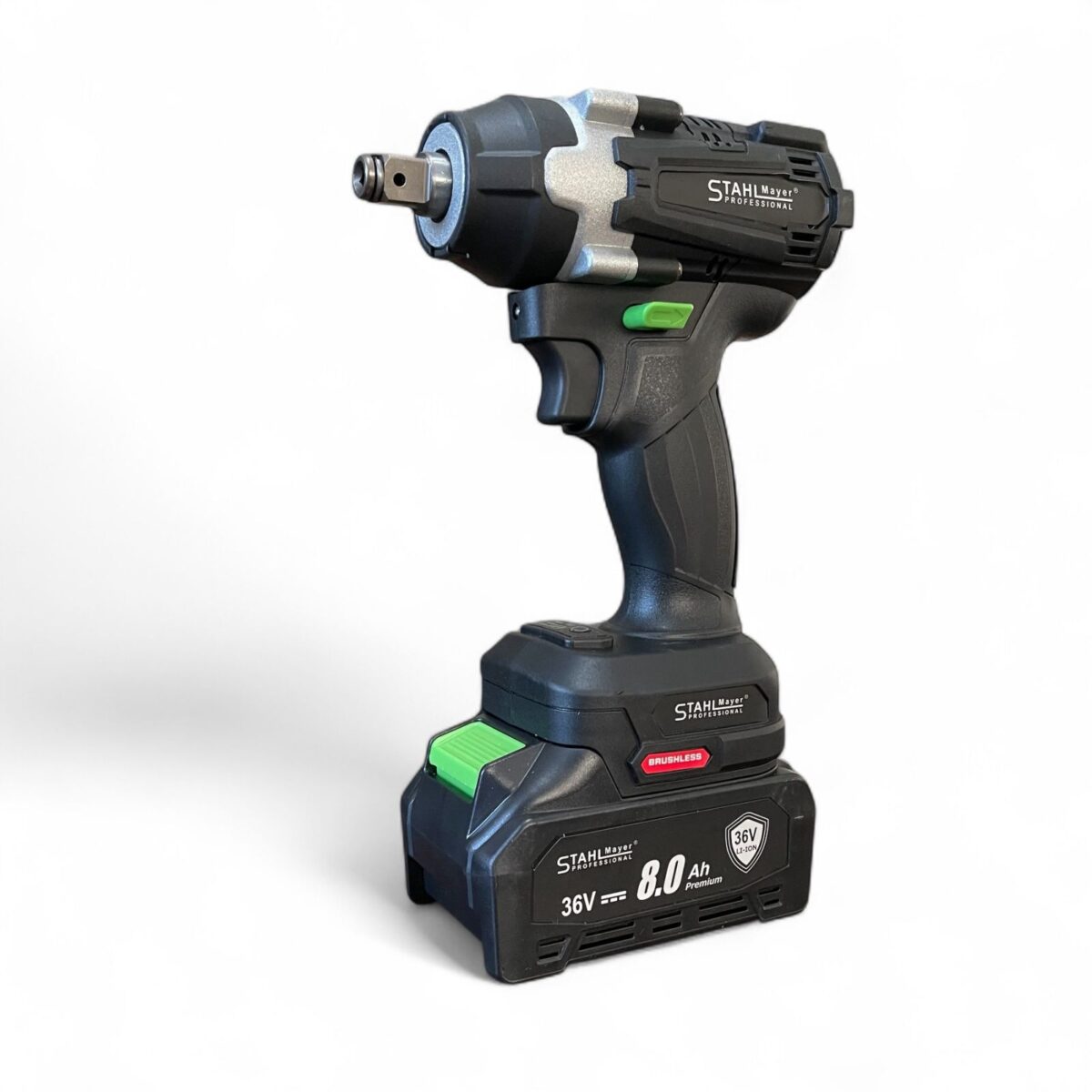 Комплект 2в1 Ударен Гайковерт и Ъглошлайф 36V 8.0A  StahlMayer - Image 3