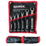 Комплект срязани ключове 6 части Hawek