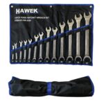 Звездогаечни тресчотни ключове 8 - 32 мм 13 части Hawek - Image 2