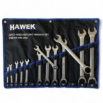 Звездогаечни тресчотни ключове 8 - 32 мм 13 части Hawek