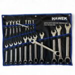 Звездогаечни тресчотни ключове 6-32 мм 22 части Hawek
