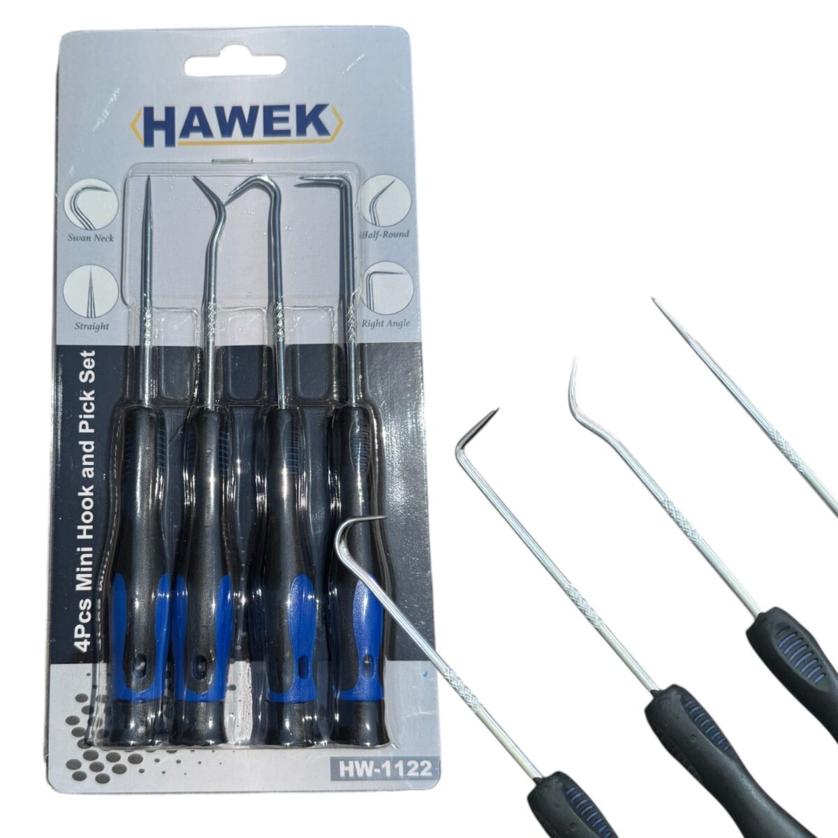 Комплект куки и шила за О - пръстени 4 броя HAWEK - Image 1