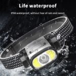 Акумулаторен челник със сензор зареждащ USB CHARGING HEADLAMP SENSE - Image 5