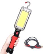 LED Акумулаторна  работна лампа с магнит и кука BUL 2831 - Image 4