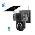 4G СОЛАРНА КАМЕРА СЪС SIM КАРТА  DUAL LENSE IPC-V380-P3 - Image 3