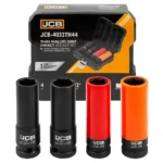 Професионален комплект ударни вложки 1/2"  4бр JCB