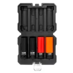 Професионален комплект ударни вложки 1/2"  4бр JCB - Image 3