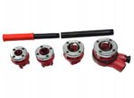 Комплект винторезка с 4 глави – 1/2″, 3/4″, 1″, 11/4″ HAWEK - Image 2