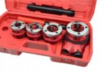 Комплект винторезка с 4 глави – 1/2″, 3/4″, 1″, 11/4″ HAWEK - Image 3
