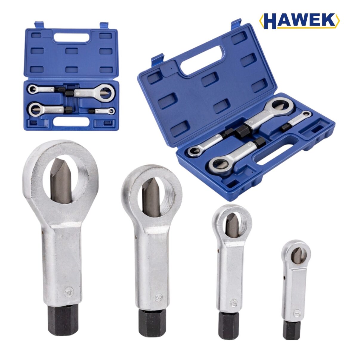 Комплект Гайкоцеп 4 части HAWEK - Image 1