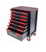 Шкаф - количка за инструменти със 7 чекмеджета STAHLMAYER - Red Line - Image 2