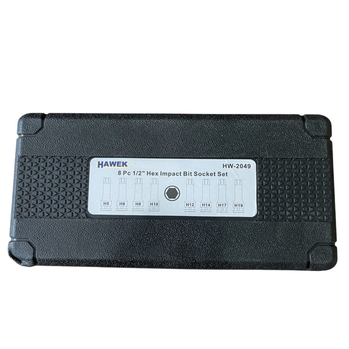 Комплект ударни битове 1/2 – шестограм 8 части HAWEK - Image 5