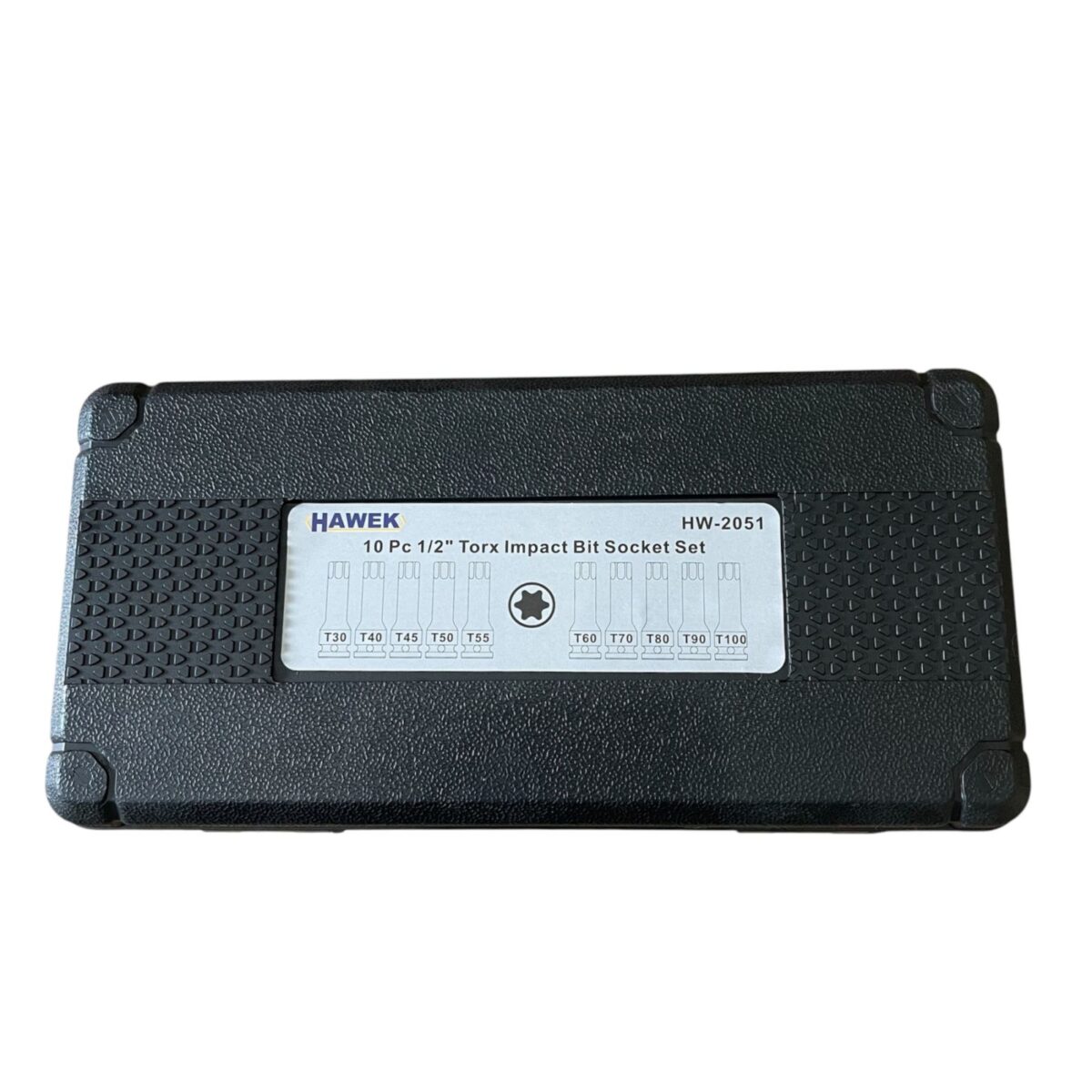 Комплект ударни битове 1/2 – торкс 10 части HAWEK - Image 5