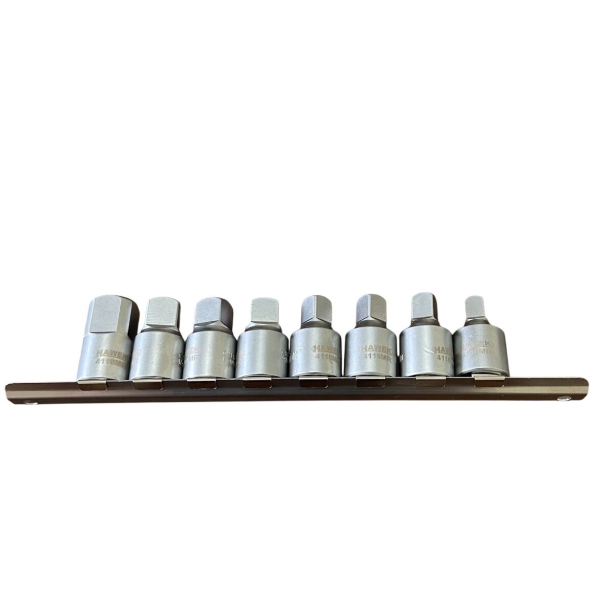 Ключ за КАРТЕР 8бр. 1/2“ 8-19мм релса HAWEK - Image 3