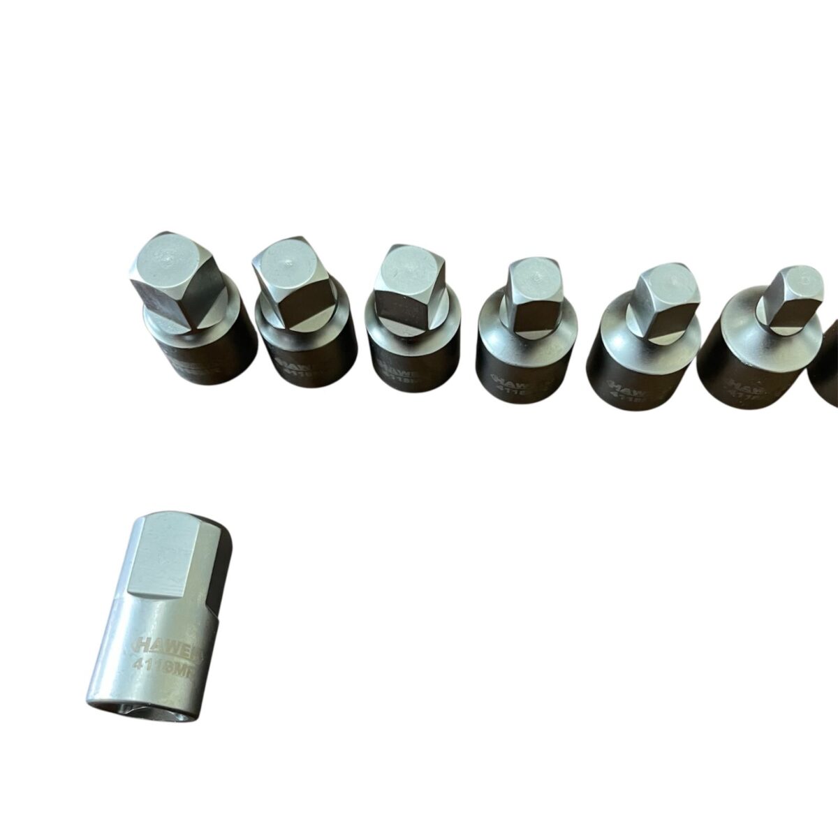 Ключ за КАРТЕР 8бр. 1/2“ 8-19мм релса HAWEK - Image 4