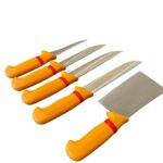 Комплект професионални месарски ножове и сатър 5 броя STAHLMAYER Exclusive + подарък - Image 3