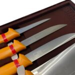 Комплект професионални месарски ножове и сатър 5 броя STAHLMAYER Exclusive + подарък - Image 4