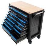 Количка с инструменти STAHLMAYER  JUMBO XXL/ 501 части  - Професионален шкаф с инструменти 12 чекмеджета - Image 3