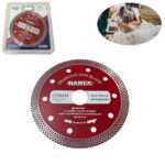 Диамантен диск за сухо и мокро  рязане125мм 125х22.23mm HAWEK-PREMIUM