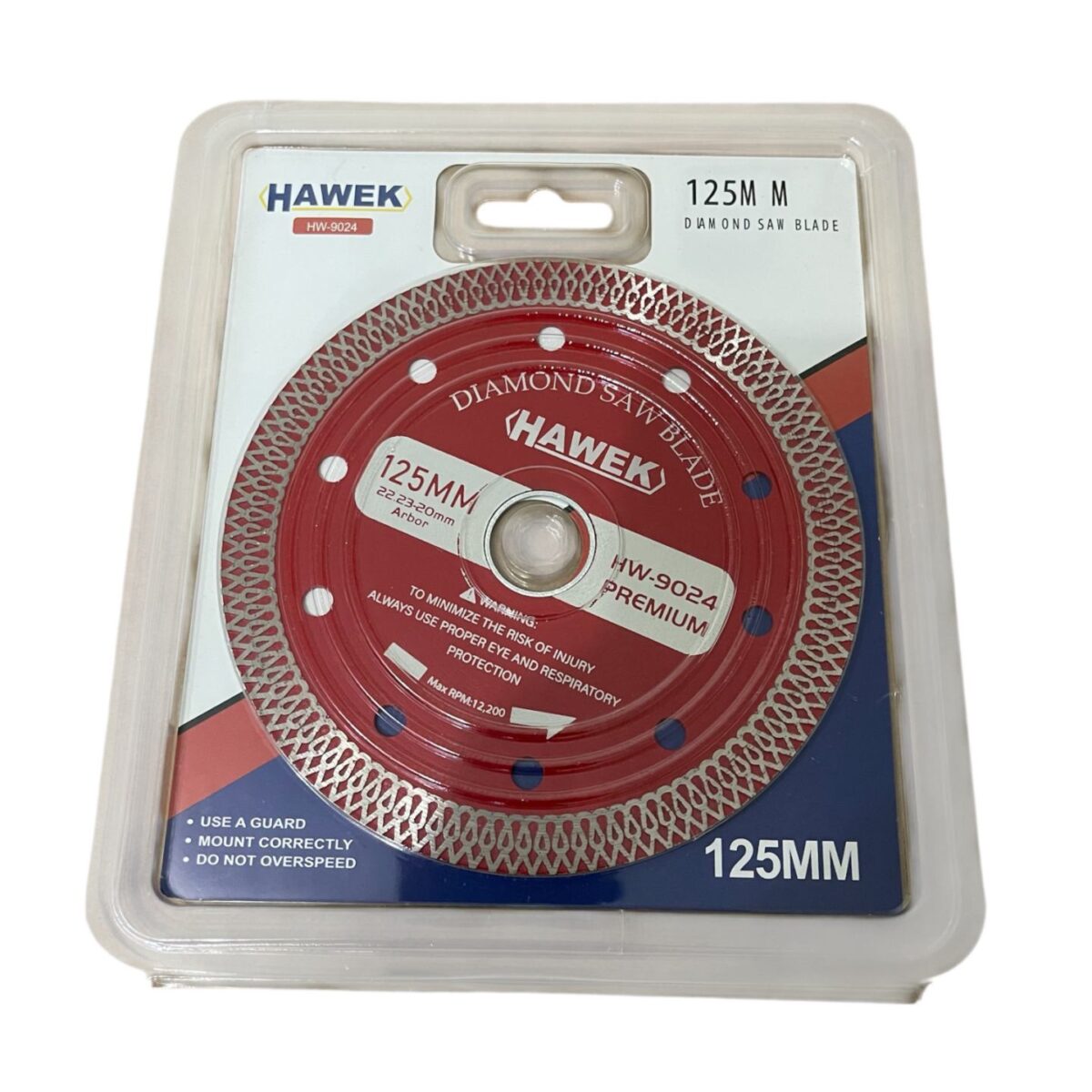 Диамантен диск за сухо и мокро  рязане125мм 125х22.23mm HAWEK-PREMIUM - Image 3