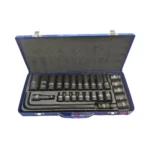 Комплект с ударни вложки 27 части 1/2“ CR–V в метален куфар HAWEK