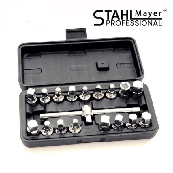 Комплект ключове за пробки на картер 18 ч StahlMayer