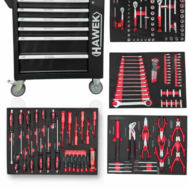 Шкаф с инструменти 6 чекмеджета HAWEK