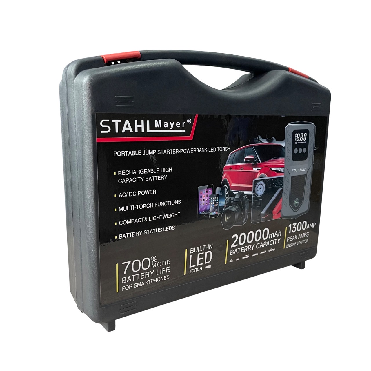 viber_изображение_2025-10-31_12-18-05-786 STAHLMAYER Jump Starter 20000mAh – мощен, надежден и качествен автомобилен стартер с компресор - Image 7