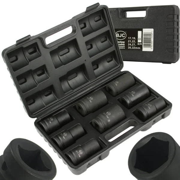 Комплект 6 – стенни ударни вложки 8 части 3/4 BJC