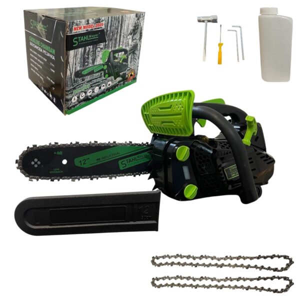 Мини бензинова резачка за кастрене 25.4cc 30см шина 2 вериги STAHLMAYER