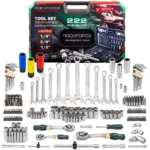 Гедоре 222 части 1/4″ 3/8″ 1/2″ ROCKFORCE