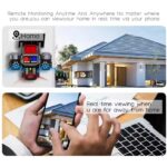 Соларна охранителна камера Sunvision – 16 MP 3 обектива аларма Wi-Fi - Image 3