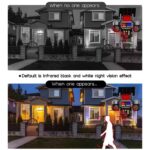 Соларна охранителна камера Sunvision – 16 MP 3 обектива аларма Wi-Fi - Image 4