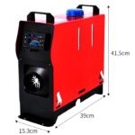 Суха Дизелова Печка 8kW – за кемпери бусове и гаражи 12V / 24V / 220V HAWEK - Image 4