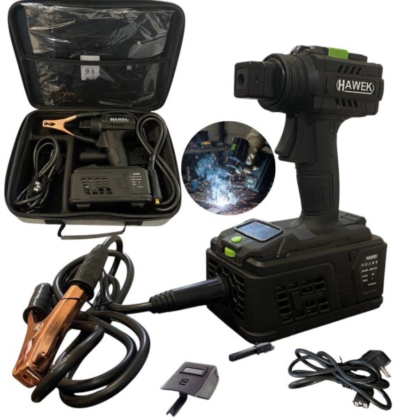 Професионален ръчен инверторен електрожен тип пистолет с дисплей , HAWEK  400A