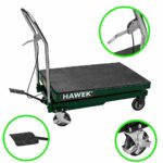 Хидравлична повдигаща  количка 500 кг HAWEK -780 мм - Image 3