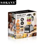 Мултифункционален кухненски блендер  Sokany – 6000W - Image 5