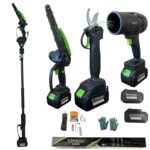 Професионален 4в1 Градински Комплект 36V – Ножица + Резачка + Прът + Турбо Пистолет STAHLMAYER - Image 2