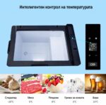 Портативен компресорен хладилник 30L – 12V / 24V / 220V | Охлаждане и замразяване навсякъде HAWEK - Image 4