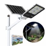 Улична соларна лампа с панел и стойка 2200W SUNVISION