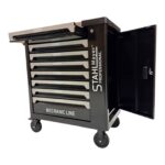 Професионален инструментален шкаф STAHLMAYER MECHANIC LINE – 293 части, 8 чекмеджета - Image 5