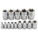 Професионален комплект  E-Torx вложки 14 части E4–E24 ROCKFORCE - Image 2
