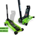 Нископрофилен Крик HAWEK с 2 Помпи 3 тона 85-430мм HAWEK - Image 3