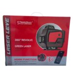 Лазерен Нивелир 4D, 16 линии, 360°, зелен лазер  и Bluetooth високоговорител STAHLMAYER PROFESSIONAL - Image 8